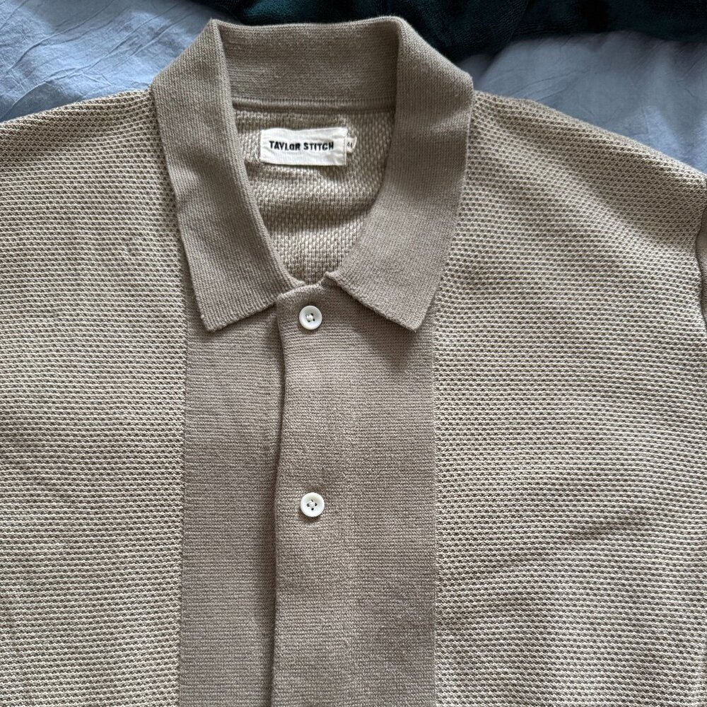 Taylor Stitch Tan Casual Button Down Shirt - Picture 3 of 7